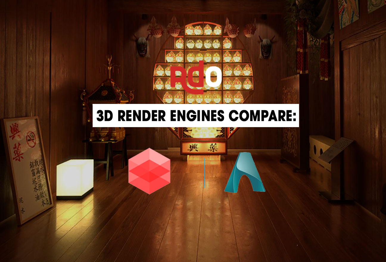 Arnold render vs Redshift